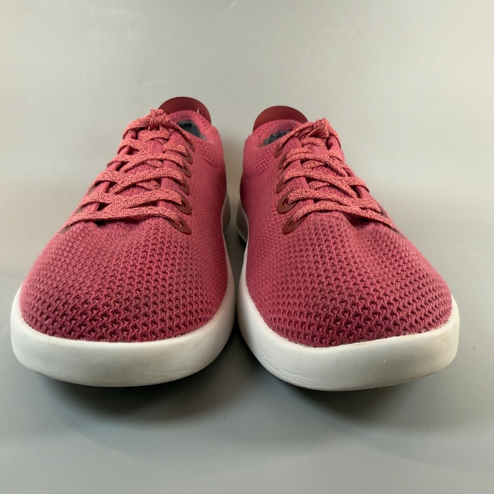 Allbirds Tree Piper Mens 13 Lux Pink White Running Shoes Lace Low Train Sneaker - Picture 2 of 16